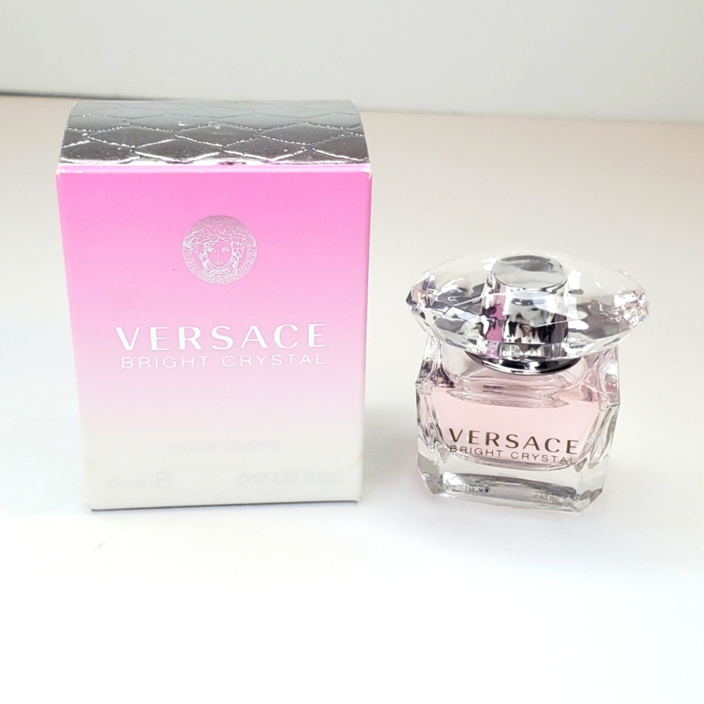 Versace bright crystal eau de toilette floral fruity 5ml dabber bottle